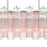 Crystorama Addis 14 Light Linear Chandelier, Chrome/Spring