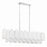 Crystorama Addis 14 Light Chandelier, Polished Chrome/White