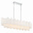 Crystorama Addis 14 Light Chandelier, Polished Chrome/White