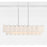 Crystorama Addis 14 Light Chandelier, Polished Chrome/White