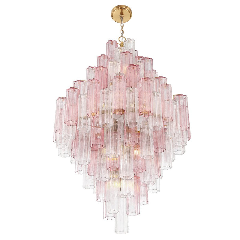 Crystorama Addis 20 Light Chandelier, Brass/Gold/Spring