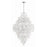 Crystorama Addis 20 Light Chandelier, Polished Chrome/Clear