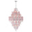 Crystorama Addis 20 Light Chandelier, Chrome/Spring