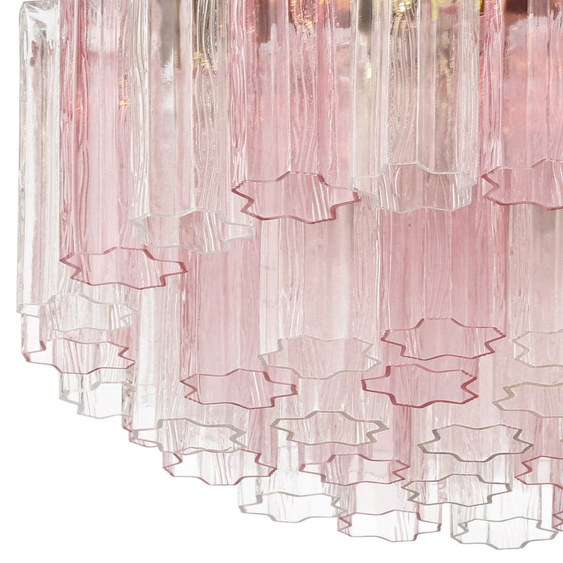 Crystorama Addis 7 Light Flush, Brass/Gold/Spring