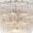 Crystorama Addis 28 Light 49" Chandelier, Aged Brass/Clear