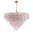 Crystorama Addis 28 Light 49" Chandelier, Aged Brass/Spring