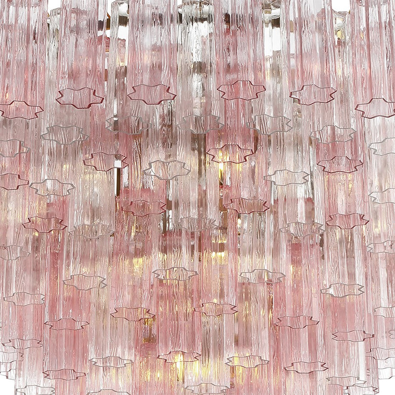 Crystorama Addis 28 Light 49" Chandelier, Aged Brass/Spring
