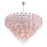 Crystorama Addis 28 Light 49" Chandelier, Polished Chrome/Spring