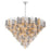 Crystorama Addis 40 Light 62" Chandelier, Polished Chrome/Autumn - ADD-329-CH-AU