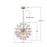 Crystorama Adley 6 Light 23.75" Chandelier, Aged Brass/Clear