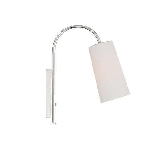 Crystorama Alexa 1 Light Wall Sconce, White