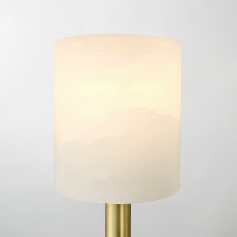 Crystorama Aragon 1 Light 4.5" Sconce, Soft Brass/White