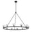 Crystorama Aragon 12 Light Chandelier, Matte Black/Clear