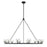 Crystorama Aragon 12 Light Chandelier, Matte Black/Clear