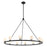 Crystorama Aragon 12 Light Chandelier, Matte Black/White - ARA-10266-MK-ST