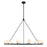 Crystorama Aragon 12 Light Chandelier, Matte Black/White