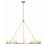 Crystorama Aragon 12 Light Chandelier, Soft Brass