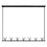 Crystorama Aragon 7 Light Linear Chandelier, Matte Black/Clear