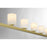 Crystorama Aragon 7 Light Chandelier, Soft Brass