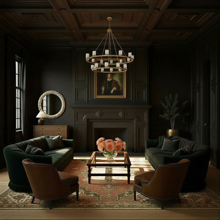 Crystorama Aragon 22 Light 46.75" Chandelier, Soft Brass/White