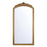 Crystorama Arden 36" Mirror, Burnished Brass