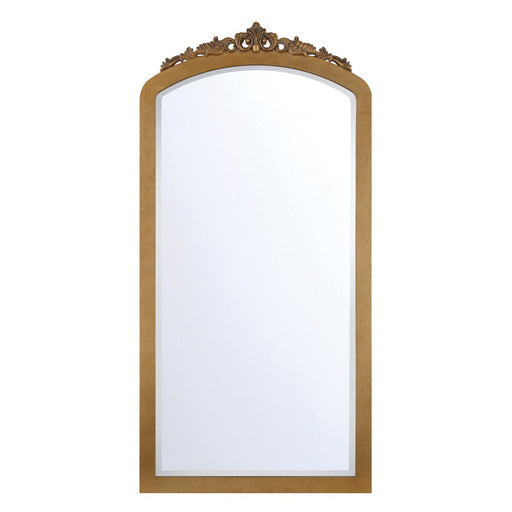 Crystorama Arden 36" Mirror, Burnished Brass