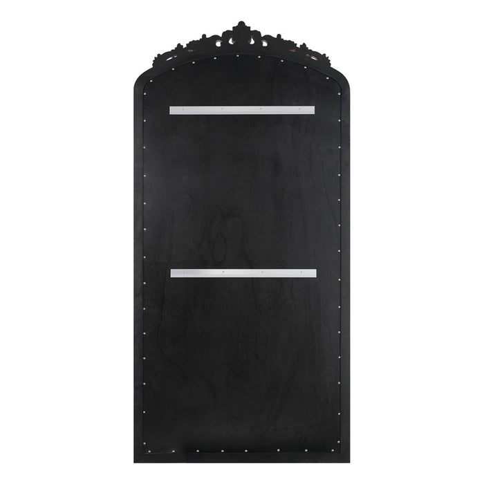 Crystorama Arden 36" Mirror, Burnished Brass