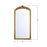 Crystorama Arden 36" Mirror, Burnished Brass