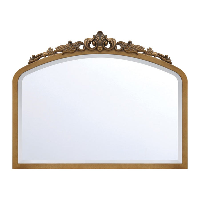 Crystorama Arden 40" Mirror, Burnished Brass