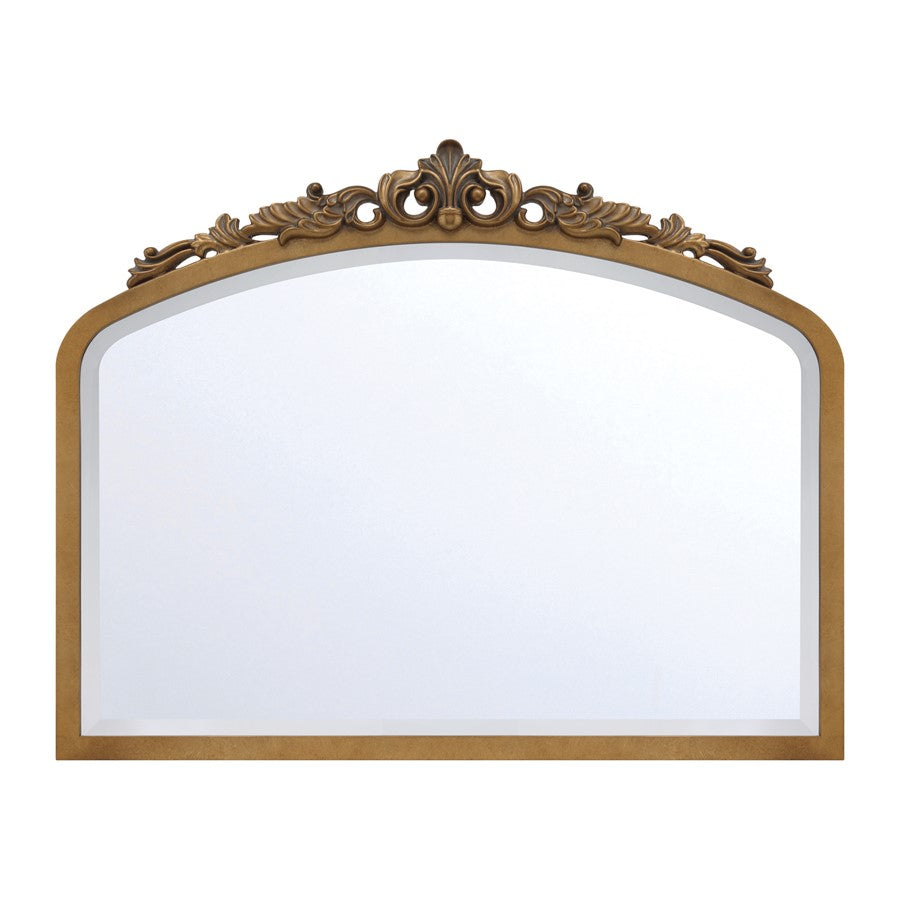 Crystorama Arden 40" Mirror, Burnished Brass