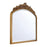 Crystorama Arden 40" Mirror, Burnished Brass