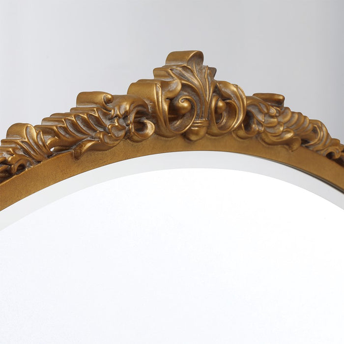 Crystorama Arden 40" Mirror, Burnished Brass