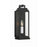Crystorama Aspen 1 Light Outdoor Sconce, Matte Black