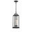 Crystorama Aspen 4 Light Outdoor Pendant, Matte Black