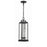 Crystorama Aspen 4 Light Outdoor Pendant, Matte Black