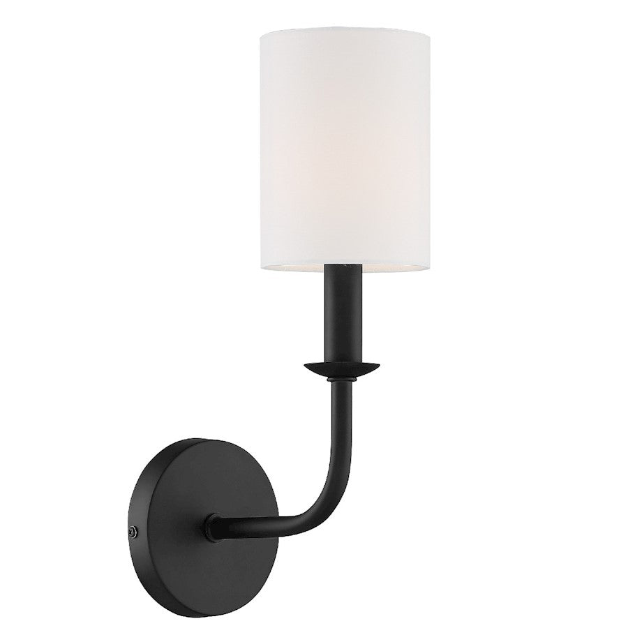 Crystorama Bailey 1 Light Wall Mount