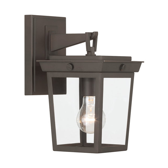 Crystorama Belmont 1 Light 6.5" Outdoor Sconce, Twilight Bronze - BEL-A8061-TZ