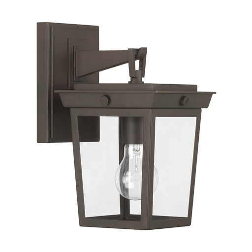 Crystorama Belmont 1 Light 6.5" Outdoor Sconce, Twilight Bronze