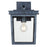 Crystorama Belmont 1 Light Wall Mount, Graphite
