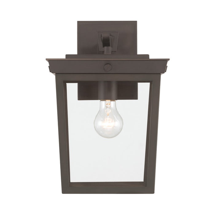 Crystorama Belmont 1 Light 9.5" Outdoor Sconce, Twilight Bronze