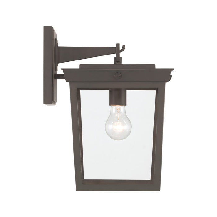 Crystorama Belmont 1 Light 9.5" Outdoor Sconce, Twilight Bronze
