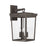 Crystorama Belmont 3 Light 12" Outdoor Sconce, Twilight Bronze