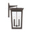 Crystorama Belmont 4 Light 14" Outdoor Sconce, Twilight Bronze