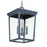 Crystorama Belmont 3 Light Pendant, Graphite