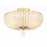 Crystorama Bella Semi Flush Mount