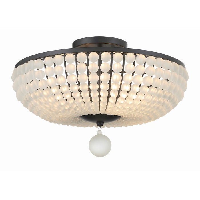 Crystorama Bella Semi Flush Mount