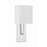 Crystorama Brent 1 Light Sconce, Polished Nickel