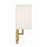 Crystorama Brent 1 Light 10" Sconce, Vibrant Gold
