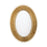 Crystorama Broche 1 Light 31.25" Mirror, Antique Gold