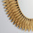 Crystorama Broche 1 Light 31.25" Mirror, Antique Gold
